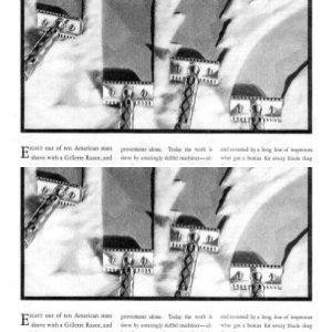 Old razor adverts