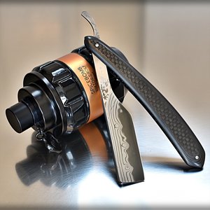 Custom Cedric Christ Suminagashi Hoshi Tombo Tribute Razor