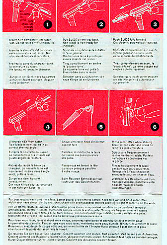 PAL De-Luxe Instructions 1